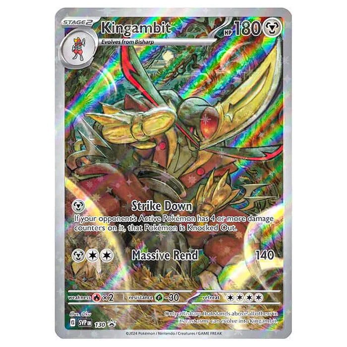 Pokemon Trading Card Game - Shrouded Fable - Kingambit Illustration Collection