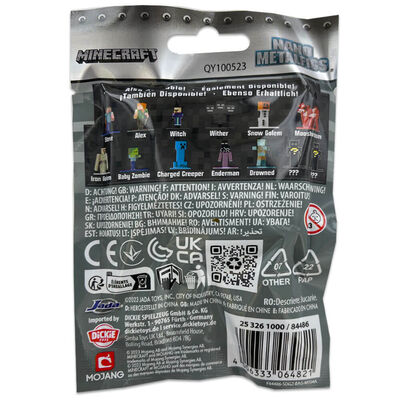 Minecraft Nano Metal Figures Mystery Bag: Assorted