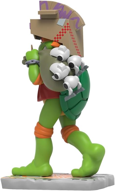 Teenage Mutant Ninja Turtles Michelangelo COWA-BOO-NGA! Remixx Mighty Jaxx 6" Vinyl Figure