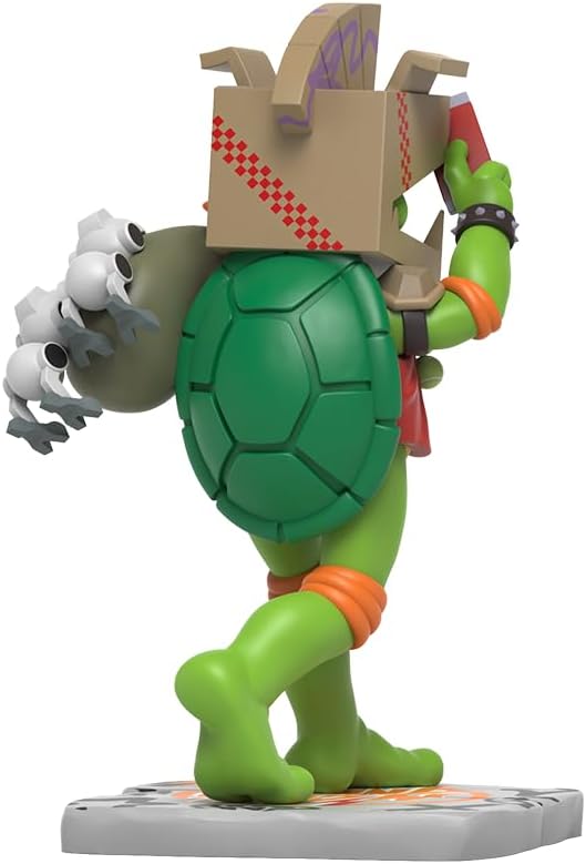 Teenage Mutant Ninja Turtles Michelangelo COWA-BOO-NGA! Remixx Mighty Jaxx 6" Vinyl Figure