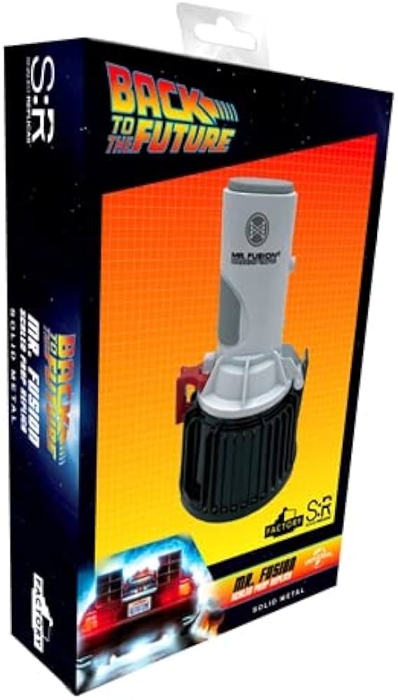 Back to the Future Mr. Fusion 10cm Solid Metal Scaled Prop Replica