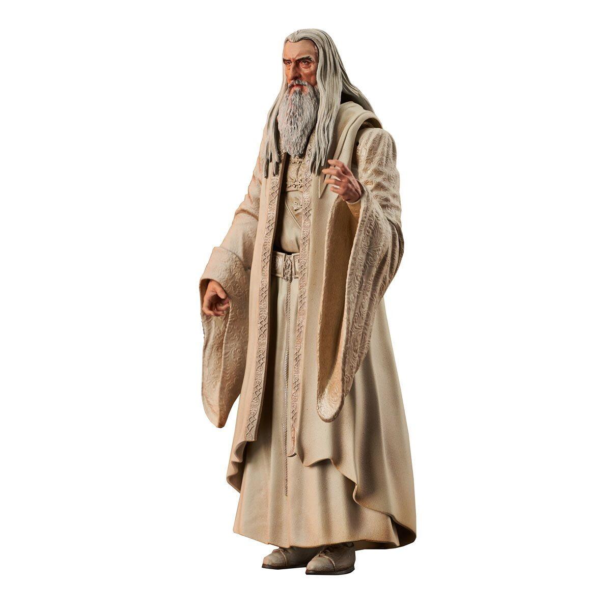 Statue Saruman Iron Studios 1/10, 29 Cm, Le Seigneur Des Anneaux