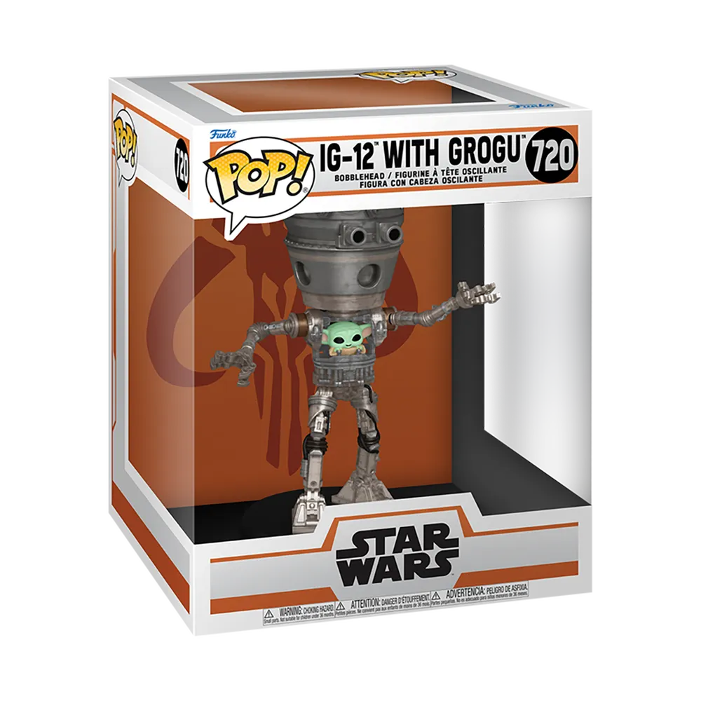 Star Wars IG-12 With Grogu Funko Pop! Vinyl Figure #720