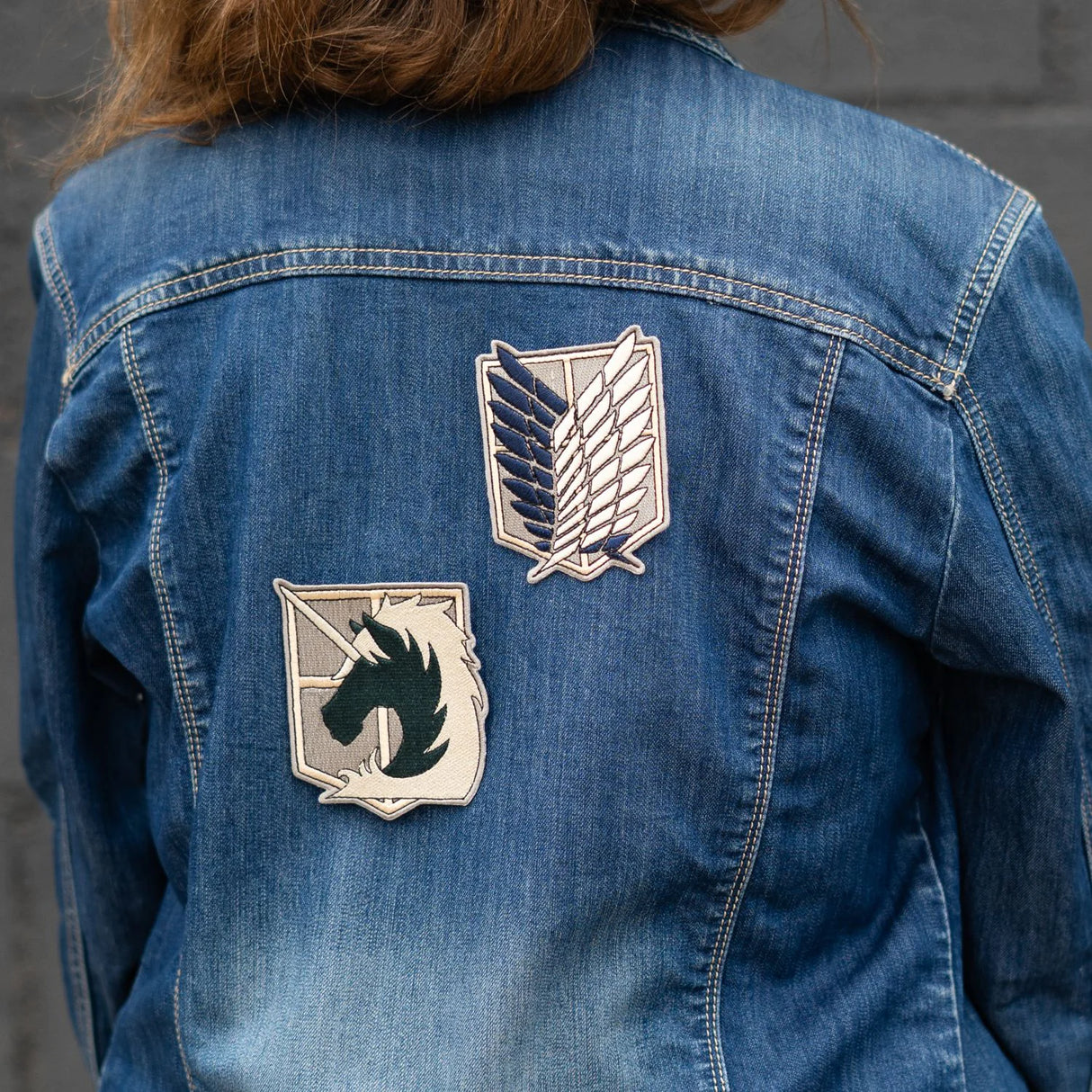 Attack on Titan Set of 3 Self Adhesive Patches