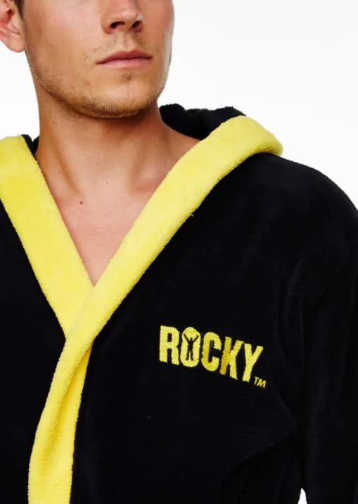Rocky Balboa Italian Stallion Hooded Bathrobe