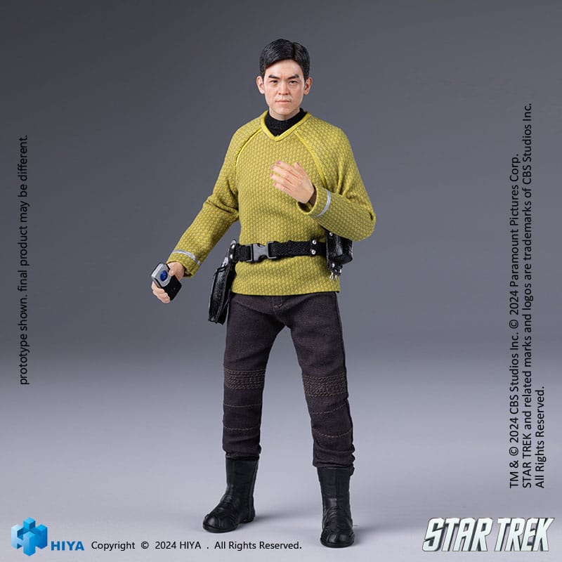Star Trek 2009 Exquisite Super Series Sulu 1/12 Scale Previews Exclusive Action Figure