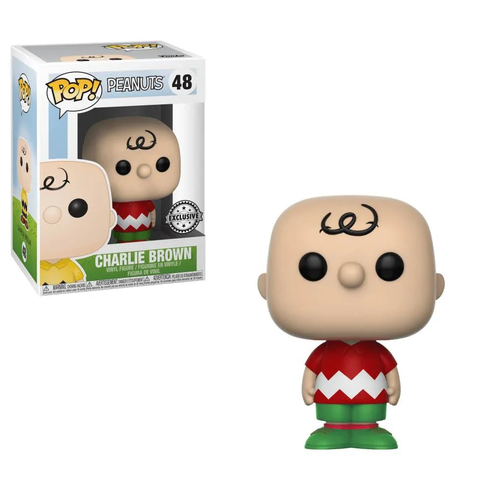 Peanuts Charlie Brown (Holiday) Pop! Vinyl Figure
