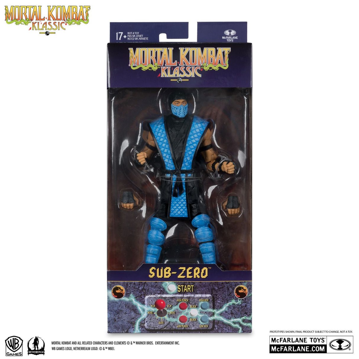 Mortal Kombat Klassic Sub-Zero Action Figure