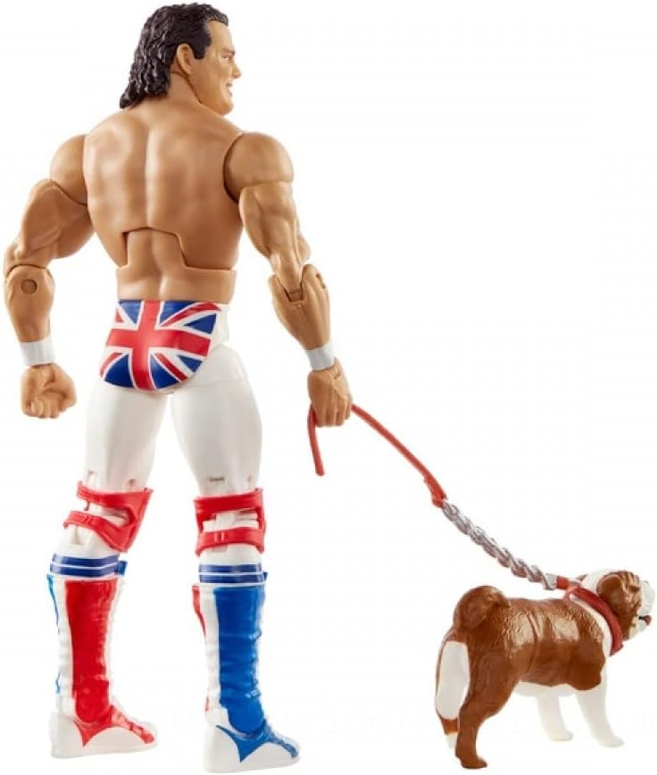 WWE Davey Boy Smith Elite Collection Collectors Edition Action Figure