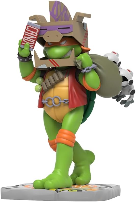 Teenage Mutant Ninja Turtles Michelangelo COWA-BOO-NGA! Remixx Mighty Jaxx 6" Vinyl Figure