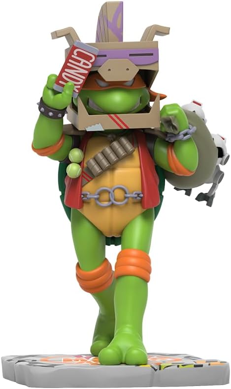 Teenage Mutant Ninja Turtles Michelangelo COWA-BOO-NGA! Remixx Mighty Jaxx 6" Vinyl Figure