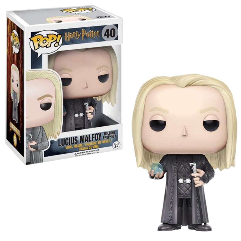 Harry Potter Lucius Malfoy (Holding Prophecy) Funko Pop! Vinyl Figure #40