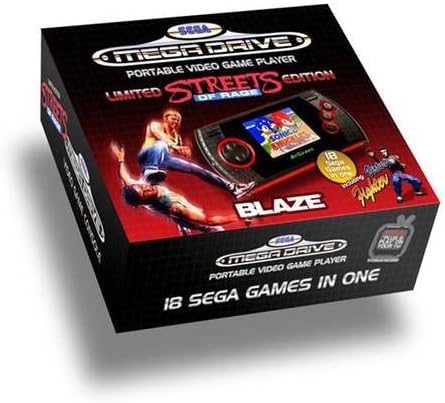 Sega Mega Drive Handheld with 18 games built-in: Streets Of Rage Special Edition