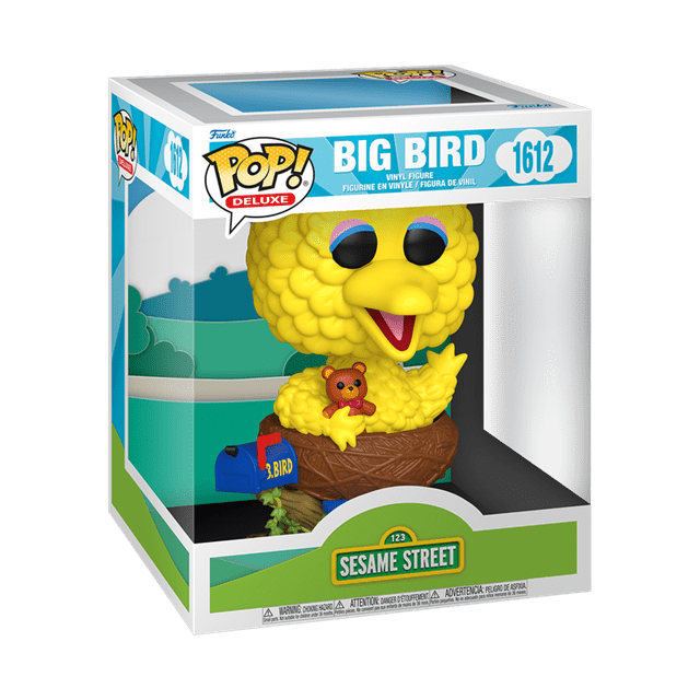 Sesame Street Big Bird (In Nest) Funko Pop! Deluxe Vinyl Figure #1612