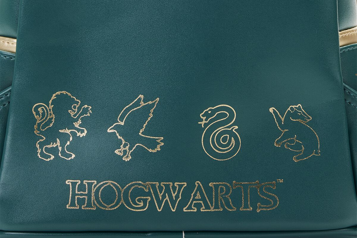 Harry Potter: Golden Hogwarts Castle: Loungefly Mini Backpack