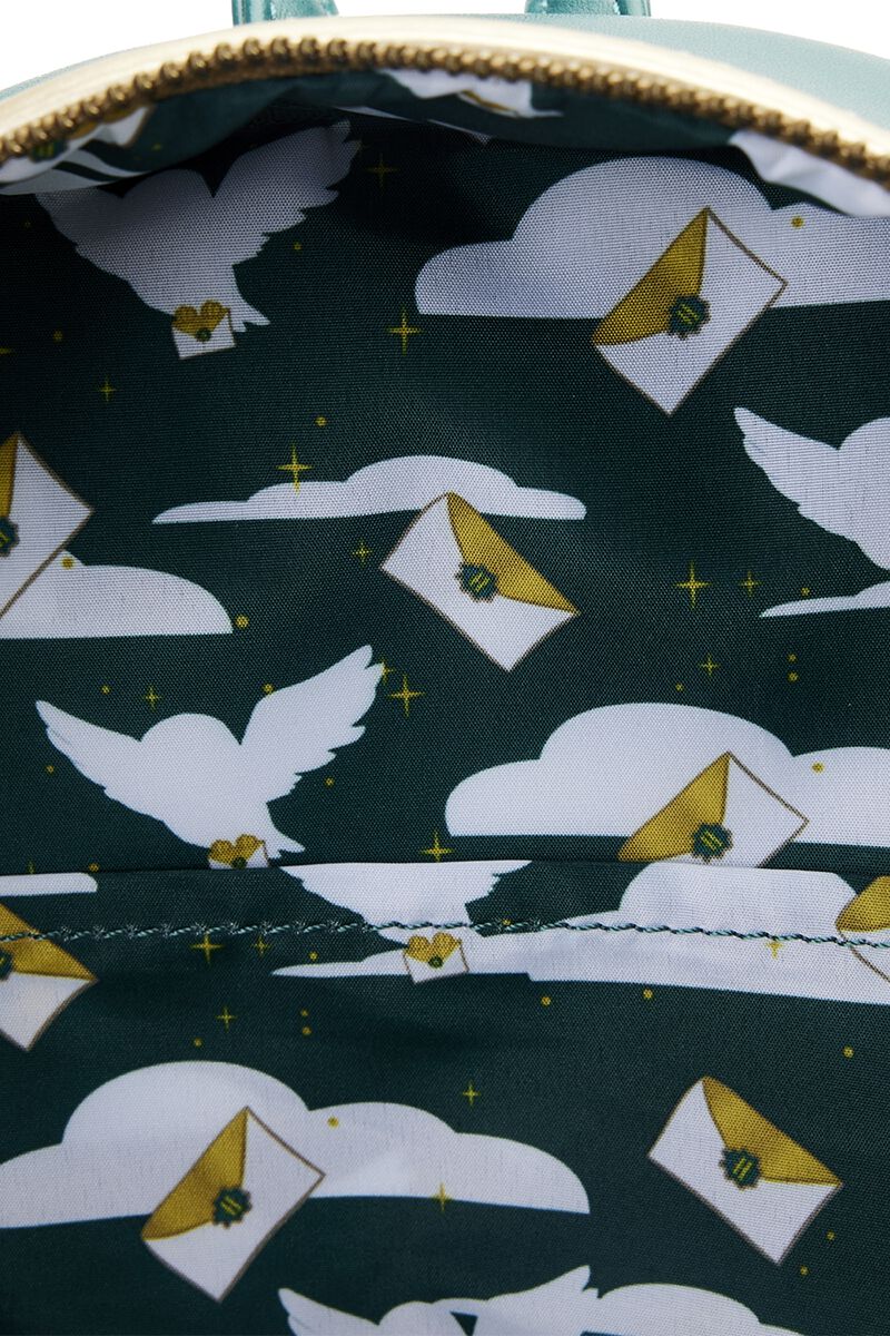 Harry Potter: Golden Hogwarts Castle: Loungefly Mini Backpack