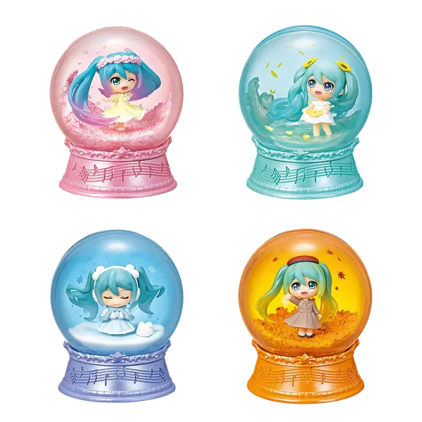 Hatsune Miku Scenery Dome Mini Snowglobes Mystery Box