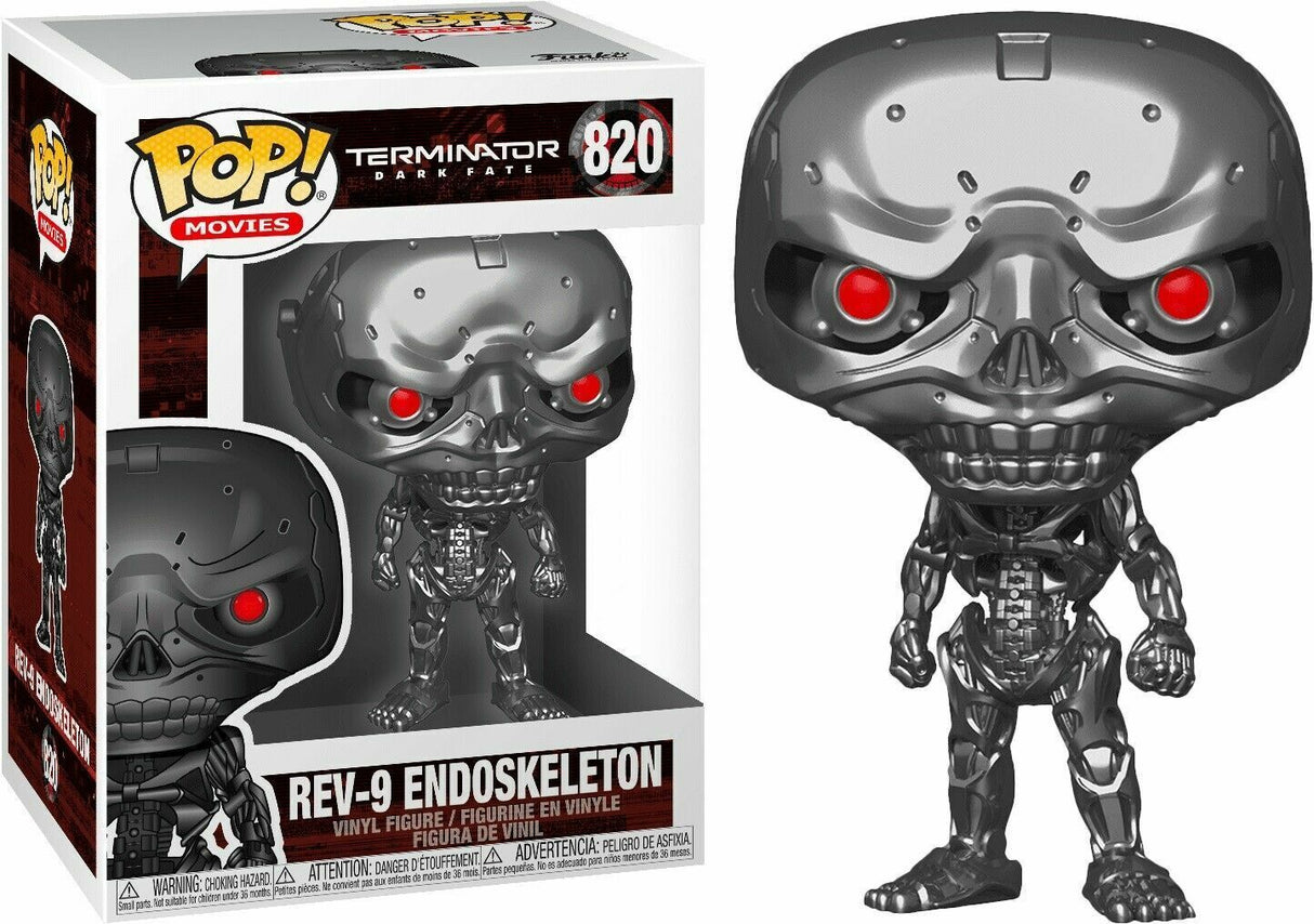 Terminator Dark Fate Rev-9 Endoskeleton Funko Pop! Vinyl Figure #820