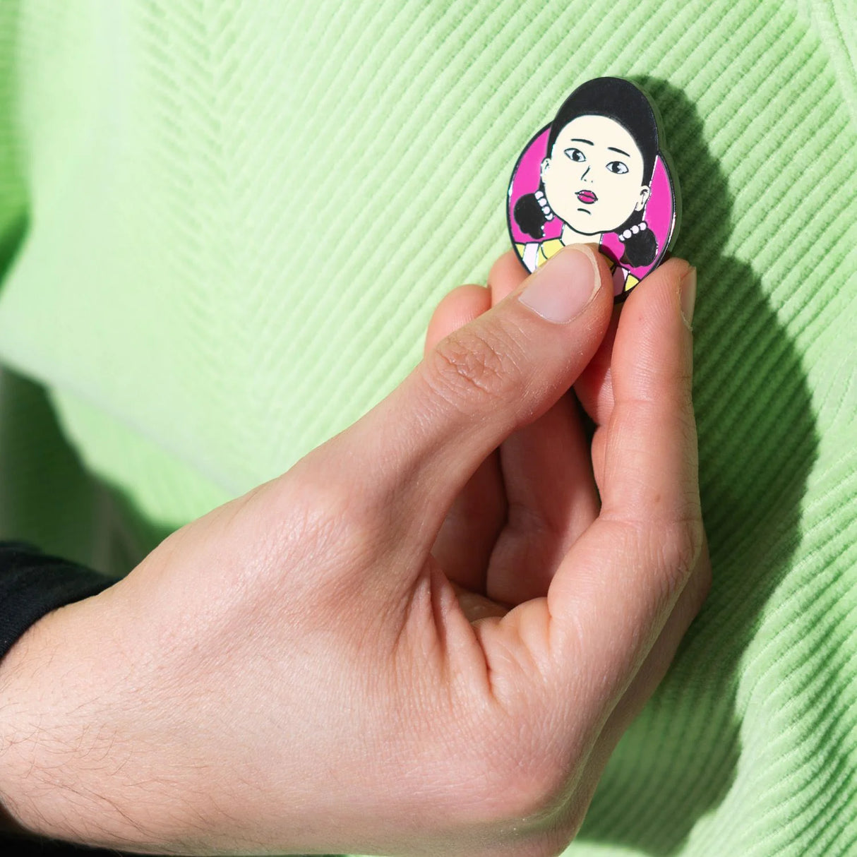 Squid Game Set of 4 Enamel Pin Badges