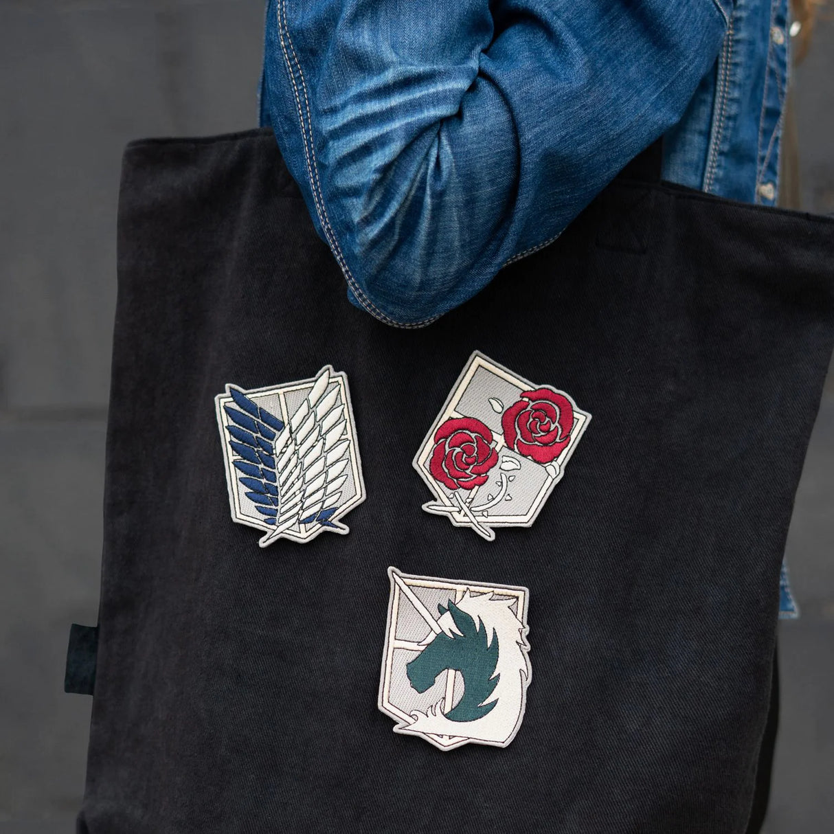 Attack on Titan Set of 3 Self Adhesive Patches