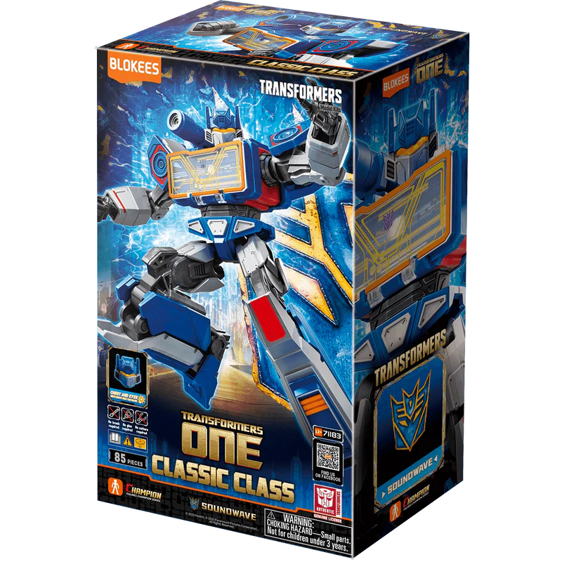 Transformers Soundwave Transformers One Classic Class Blokees Model Kit
