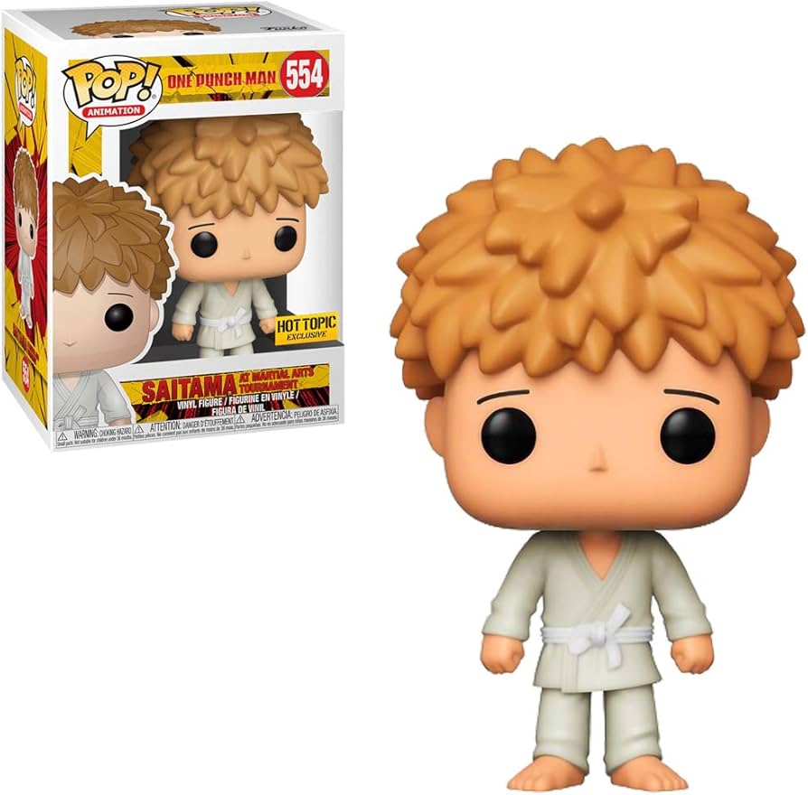 One Punch Man Saitama (At Martial Arts Tournament) (Hot Topic Exclusive) Funko Pop! Vinyl Figure #554