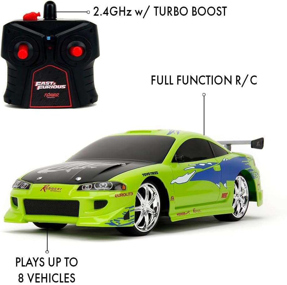 Fast & Furious Brian's Mitsubishi Eclipse Jada RC Car
