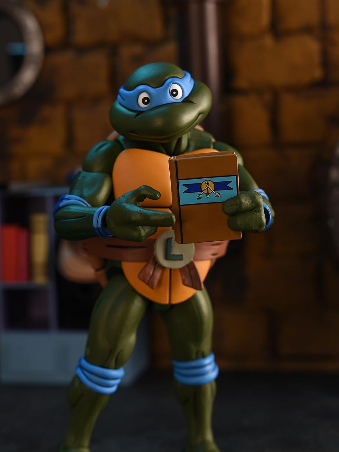Teenage Mutant Ninja Turtles Leonardo (1987 Cartoon) 7" NECA Ultimate Action Figure