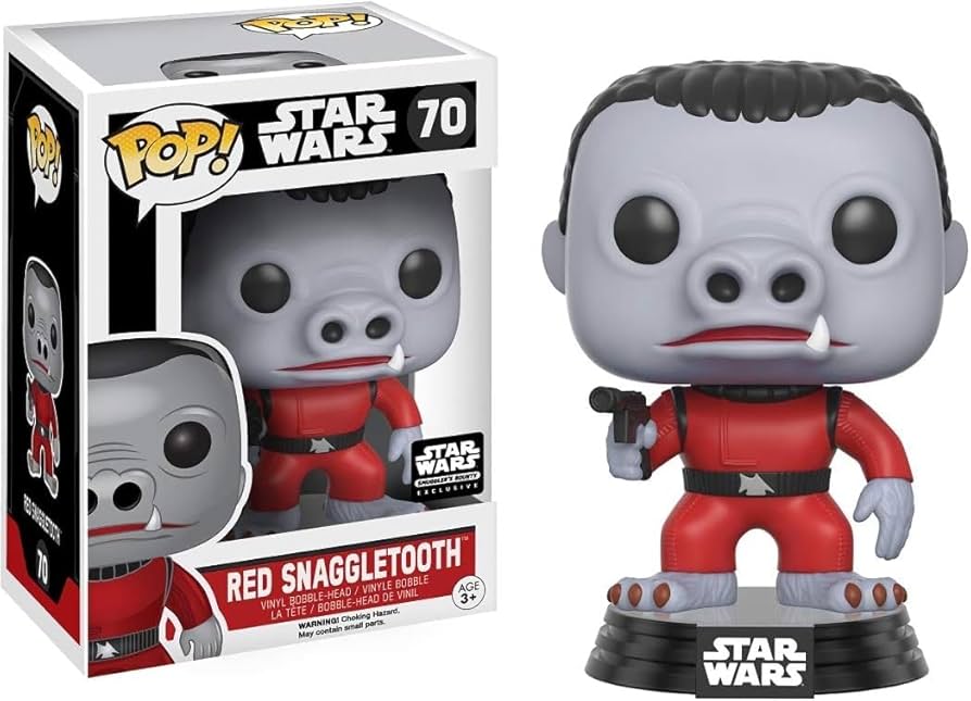 Star Wars Red Snaggletooth (Smuggler's Bounty) Funko Pop! Vinyl Figure #70
