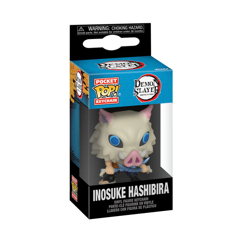 Demon Slayer Inosuke Hashibira (With Swords) Funko Pocket Pop! Keychain
