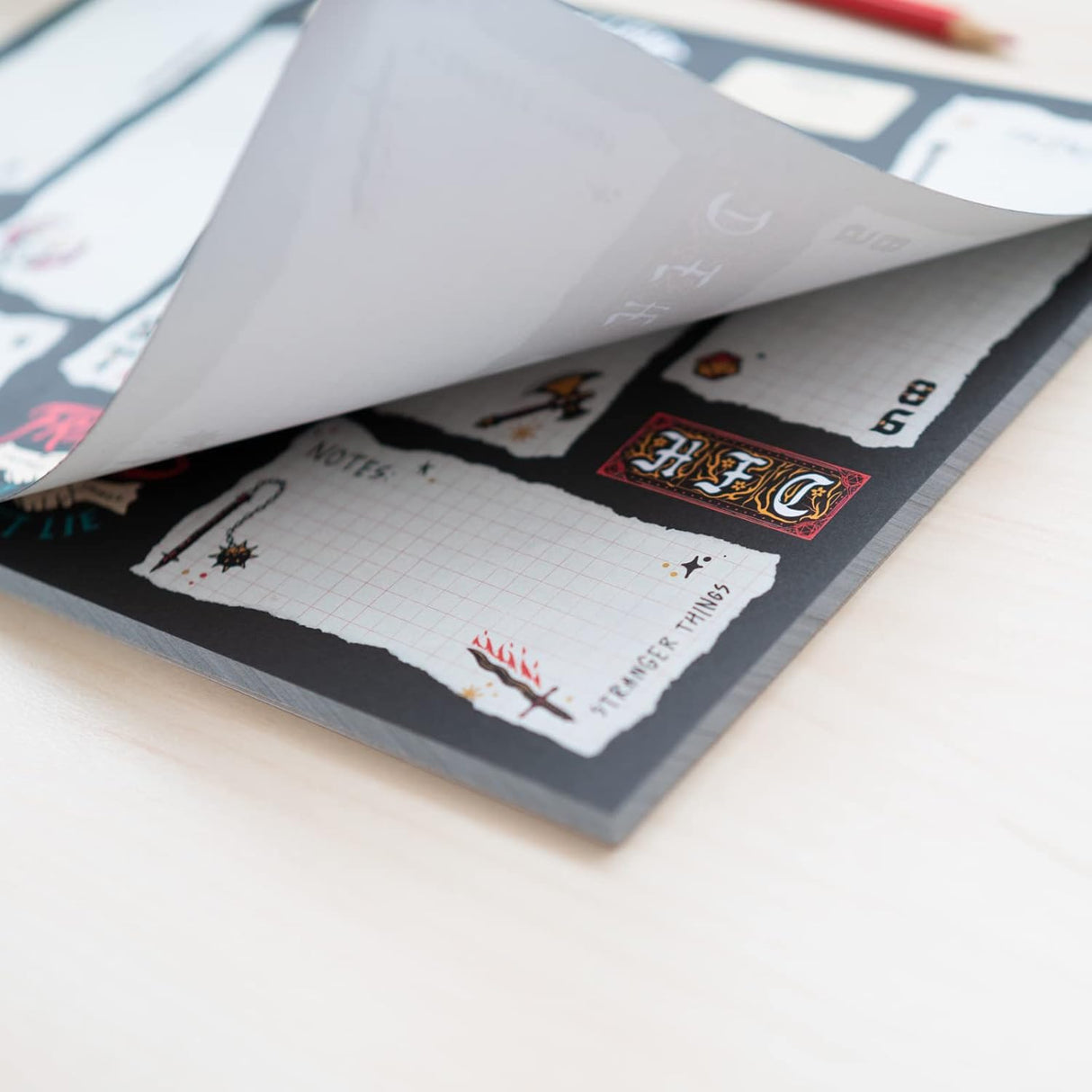 Stranger Things Hellfire Club A4 Weekly Planner