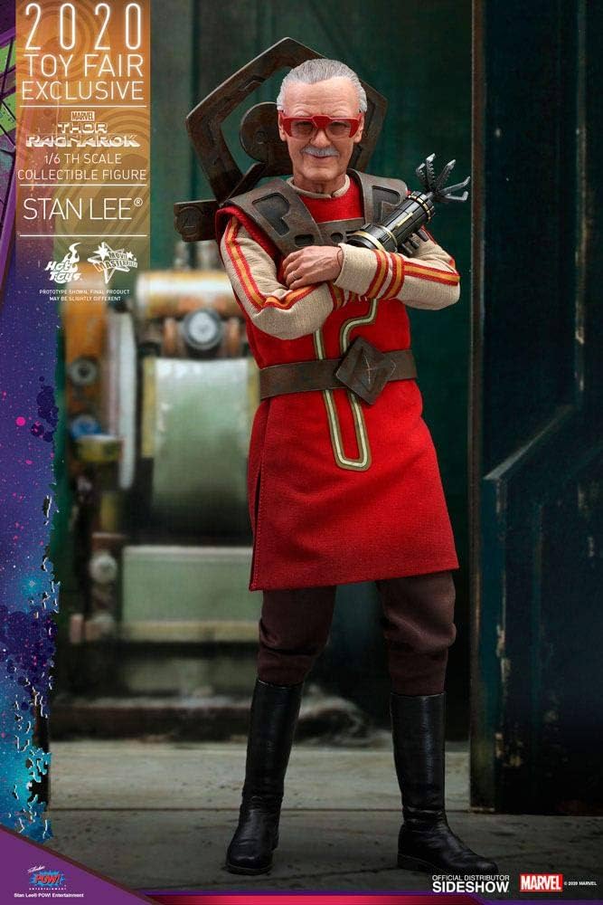 Marvel - Thor Ragnarok - Stan Lee (The Barber) 1:6 Hot Toys Figure