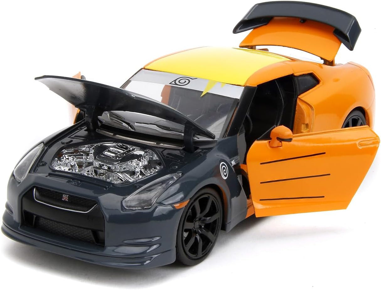 Naruto Shippuden Naruto & 2009 Nissan GT-R (R35) Jada Die-Cast Figure