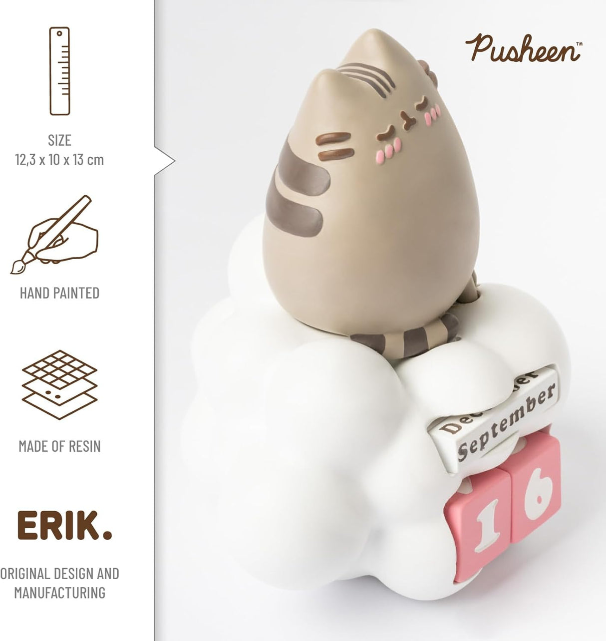 Pusheen the Cat Purrfect Love Collection 3D Perpetual Calendar