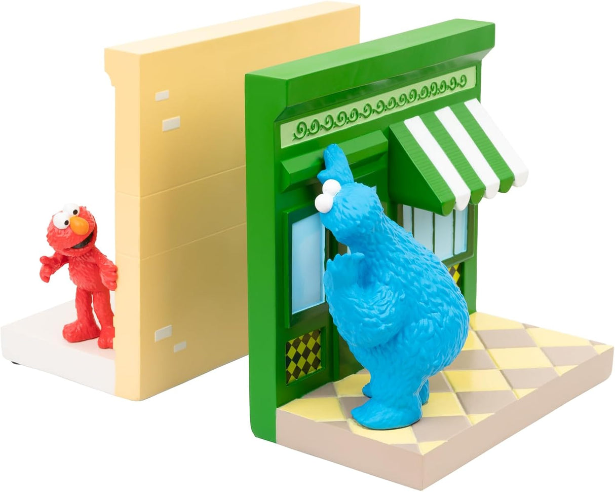 Sesame Street Cookie Monster & Elmo Bookends