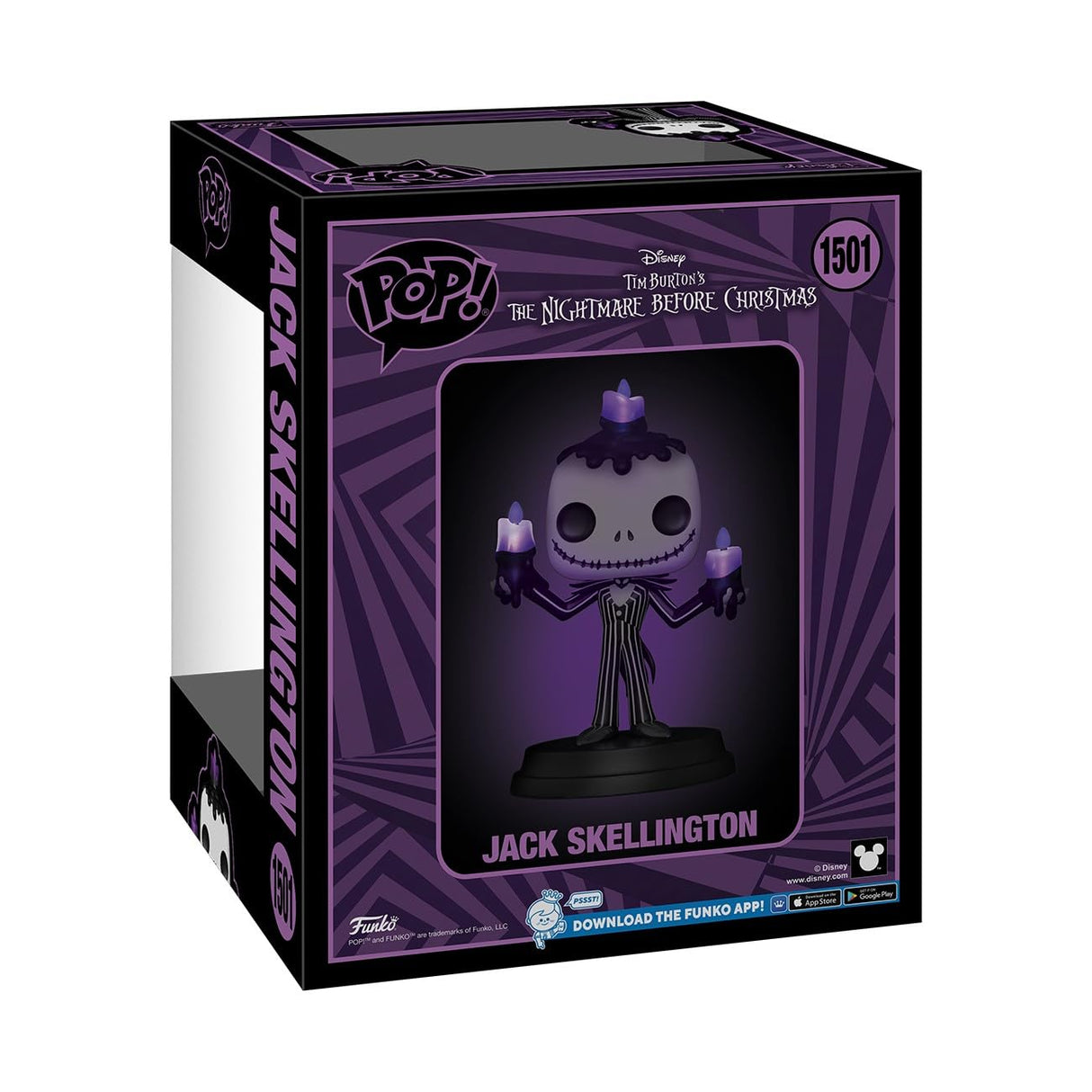 The Nightmare Before Christmas: Super Pop! Jack Skellington (Light Up) Vinyl Figure