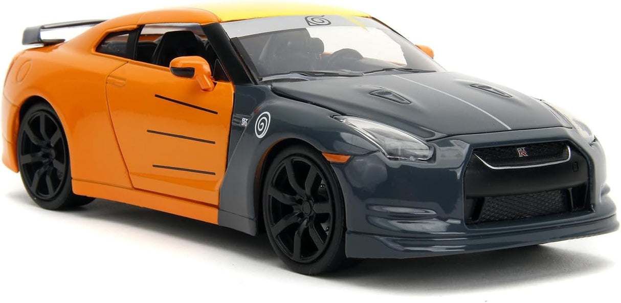 Naruto Shippuden Naruto & 2009 Nissan GT-R (R35) Jada Die-Cast Figure