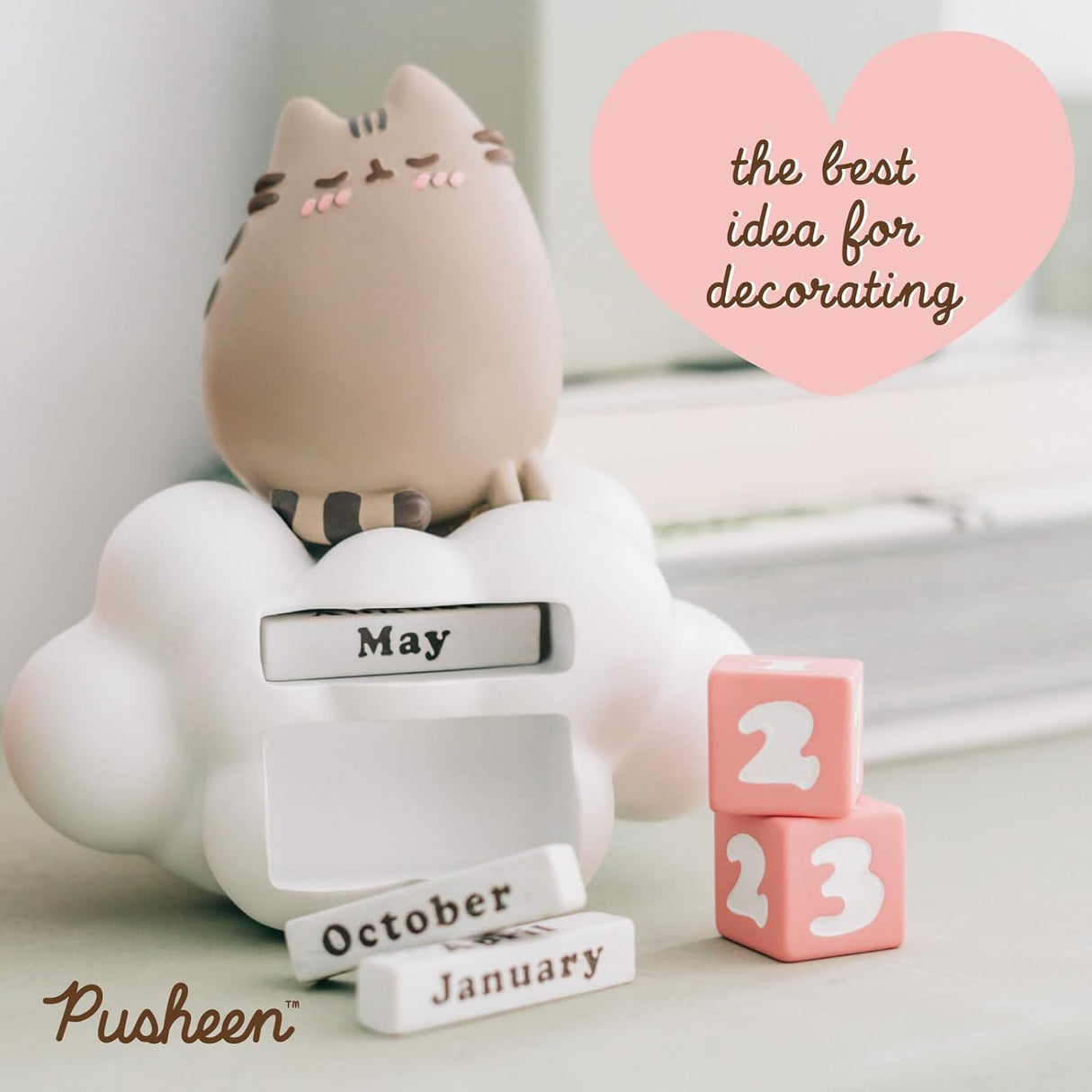 Pusheen the Cat Purrfect Love Collection 3D Perpetual Calendar
