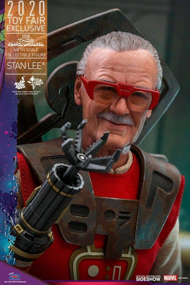 Marvel - Thor Ragnarok - Stan Lee (The Barber) 1:6 Hot Toys Figure