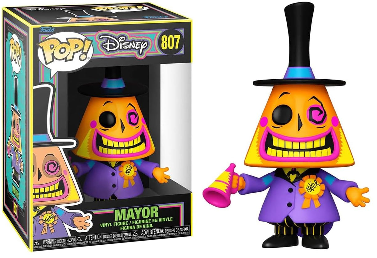 The Nightmare Before Christmas Mayor (Blacklight) Funko Pop! Vinyl Figure #807