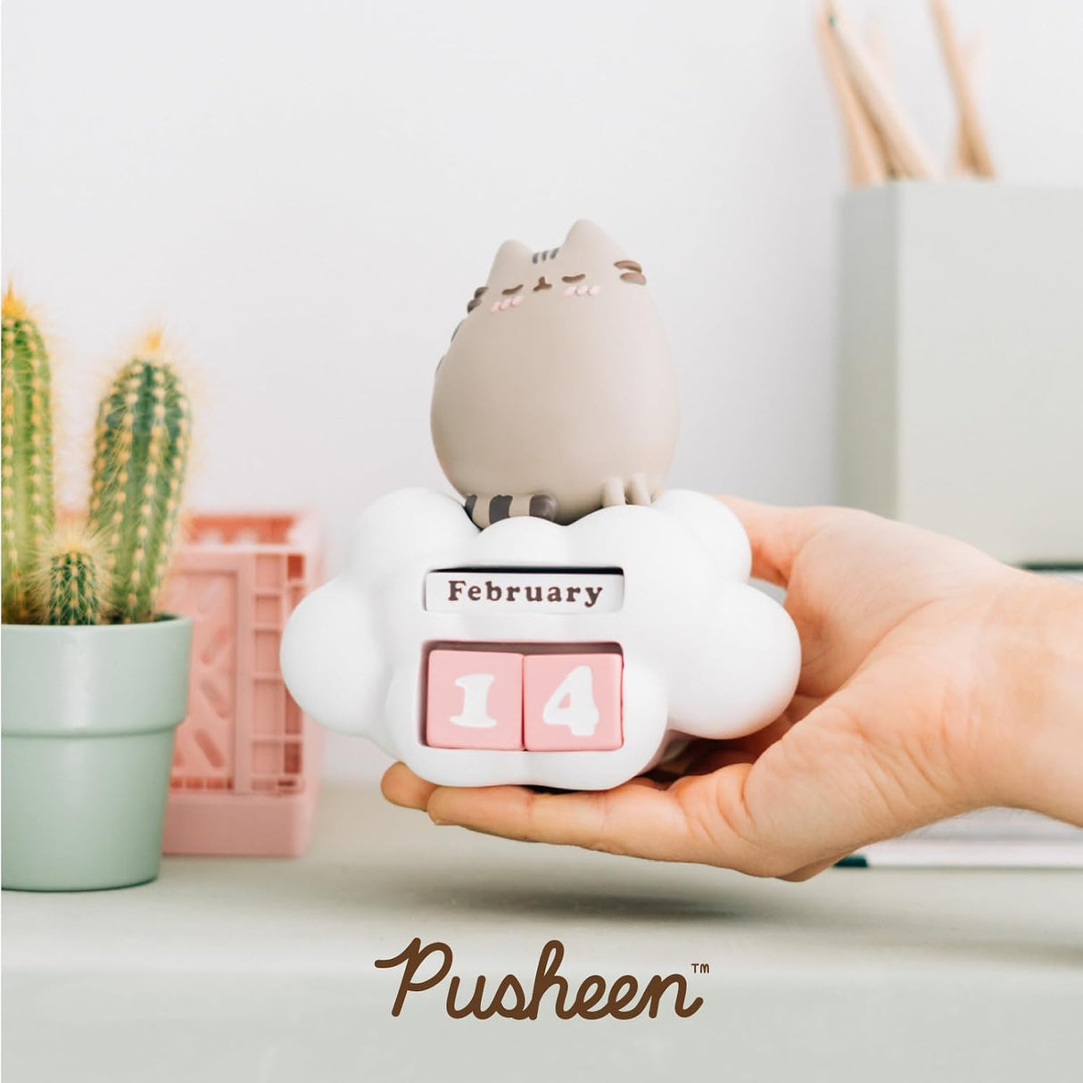 Pusheen the Cat Purrfect Love Collection 3D Perpetual Calendar