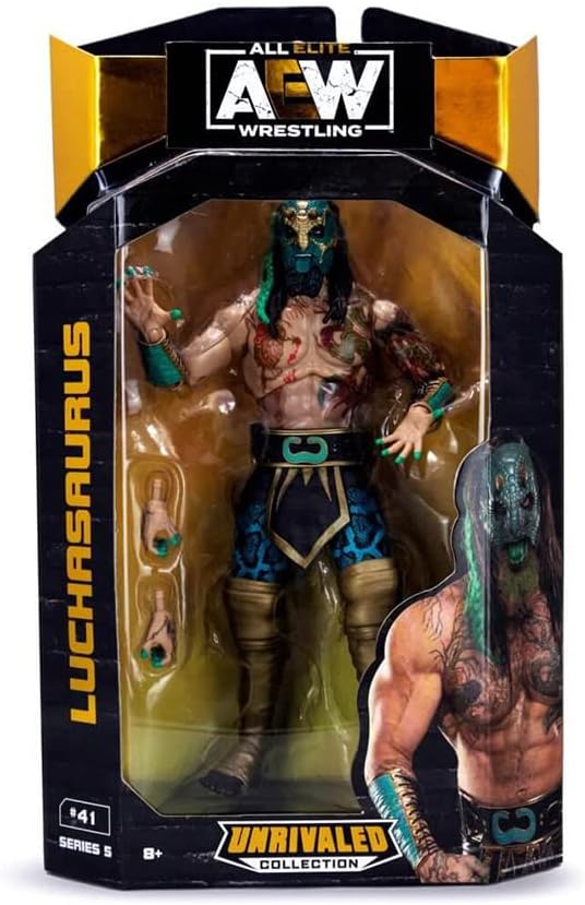 AEW Luchasaurus Unrivaled Collection Series 5 Action Figure