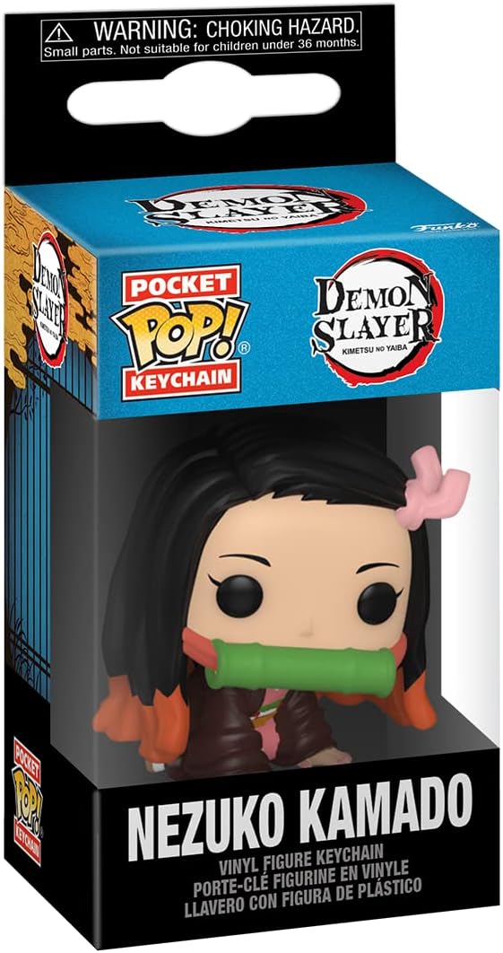 Demon Slayer Nezuko Kamado Funko Pocket Pop! Keychain