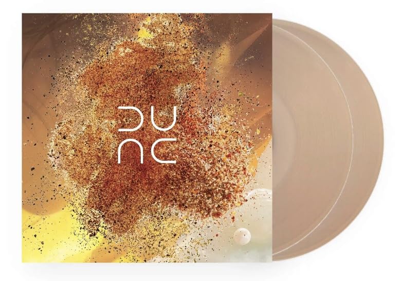 Dune Part One (2021) OST Soundtrack Orange Vinyl Record (Sands of Arrakis Variant) (2 Disc LP)
