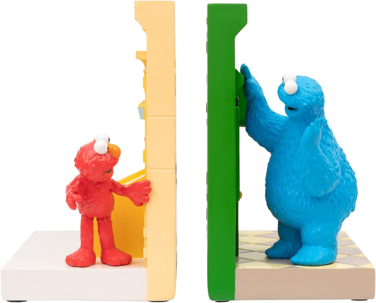 Sesame Street Cookie Monster & Elmo Bookends