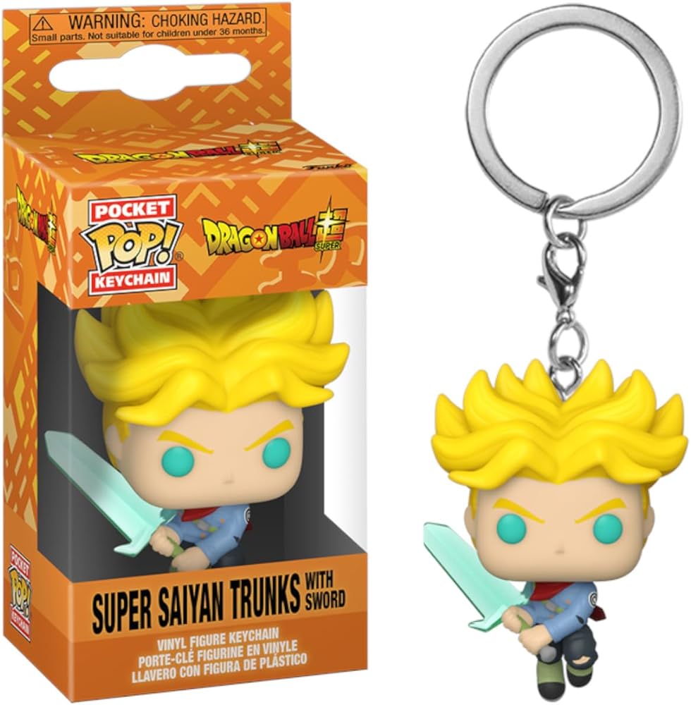Dragon Ball Super - Super Saiyan Trunks (With Sword) - Funko Pop! Pocket Keychain
