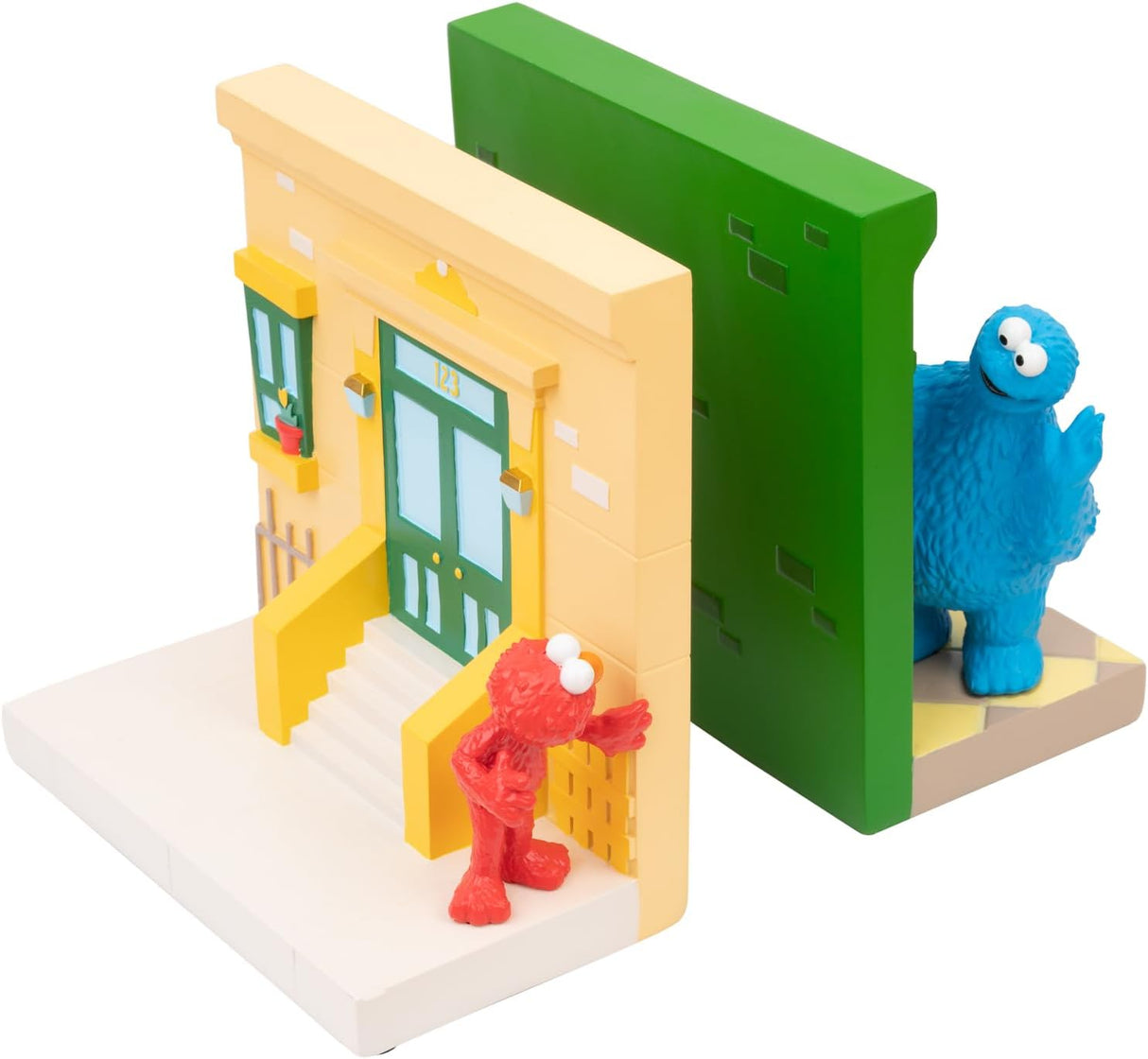 Sesame Street Cookie Monster & Elmo Bookends
