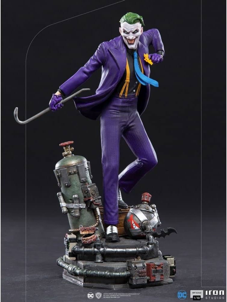 DC Comics The Joker 1/10 Scale Iron Studios Statue
