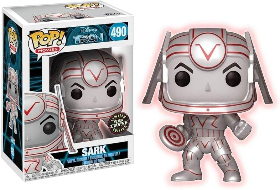 Disney Tron Sark (Glow in the Dark) (Chase) Funko Pop! Vinyl Figure #490
