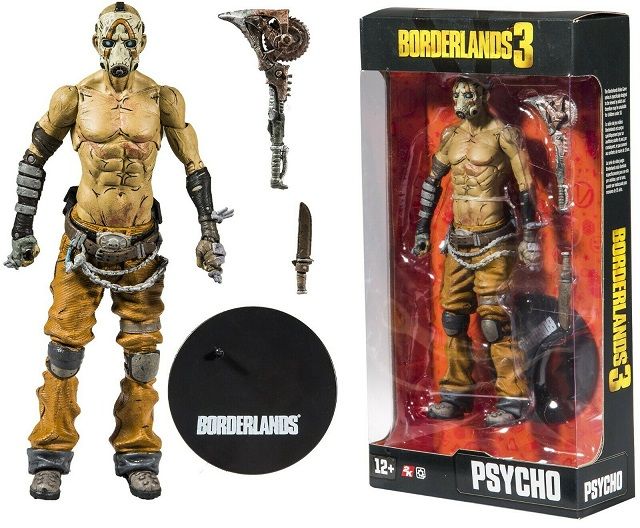 Borderlands 3 - Psycho - 7" Action Figure by McFarlane Toys